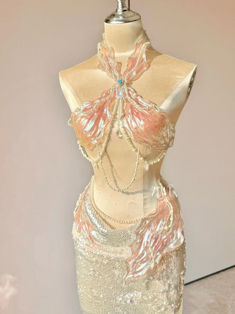 ZIWU ARTEMIS APHRODITE'S SHIMMERING SHELL RESIN TOP PATENT PROTECTION