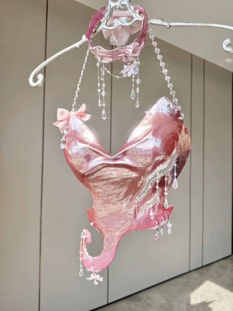 ZIWU ARTEMIS AURORA EMBRACES PINK PHANTOM RESIN TOP COSTUME PATENT-PROTECTED