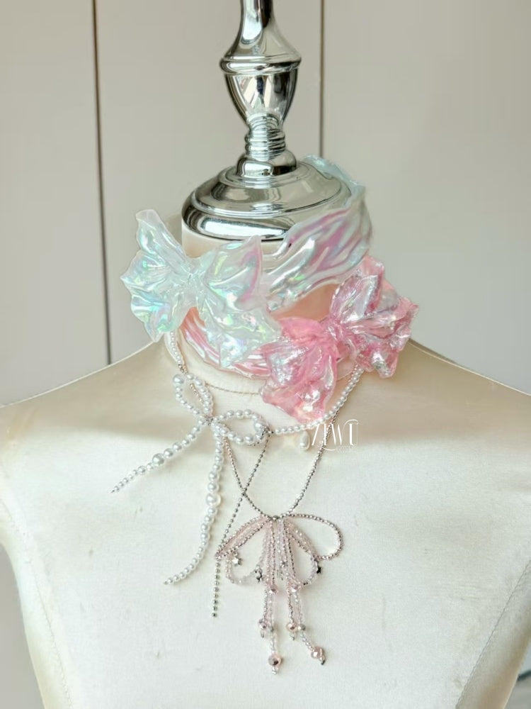 BOW NECKLACE RESIN PATENT-PROTECTED