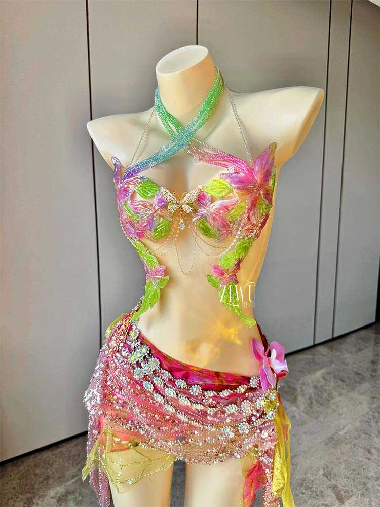 ZIWU ARTEMIS BUTTERFLY FLOWER FANTASY RESIN TOP PATENT PROTECTION