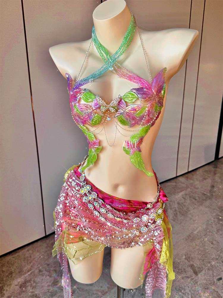 ZIWU ARTEMIS BUTTERFLY FLOWER FANTASY RESIN TOP PATENT PROTECTION