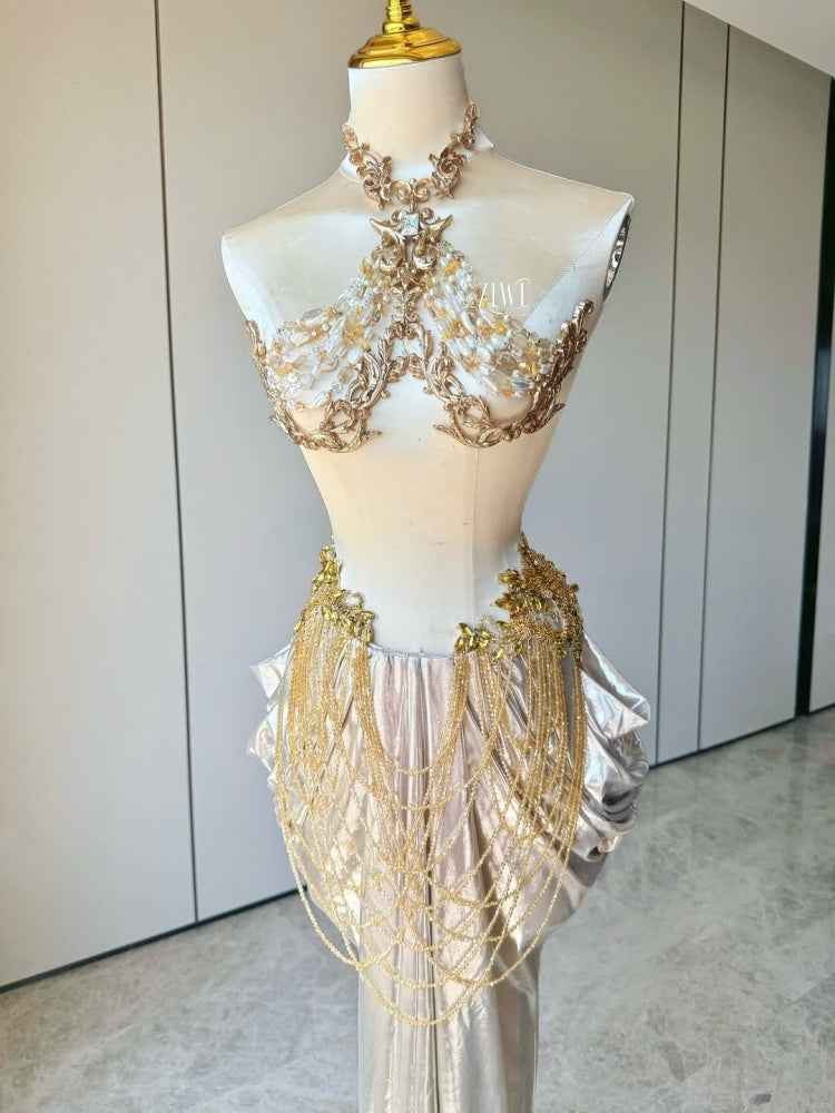 ZIWU ARTEMIS GOLDEN ALLURE RESIN TOP COSTUME PATENT-PROTECTED