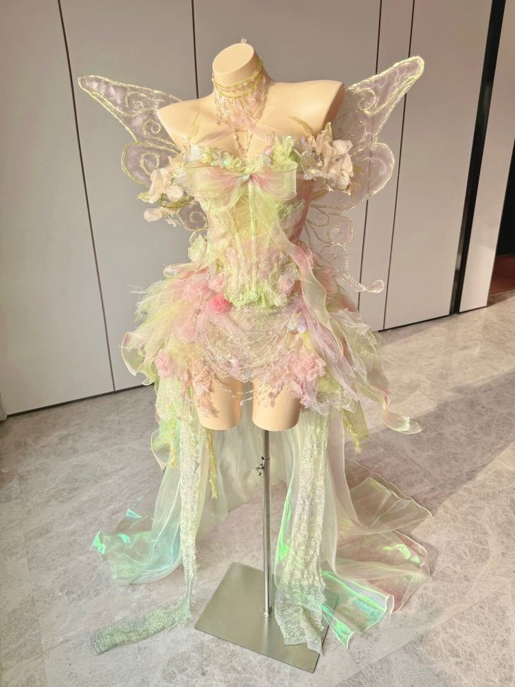Fabric Corset & Skirt