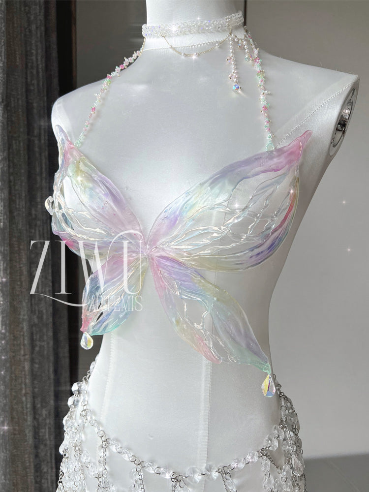 ZIWU ARTEMIS RAINBOW MARINE BLOOM RESIN TOP COSTUME PATENT-PROTECTED