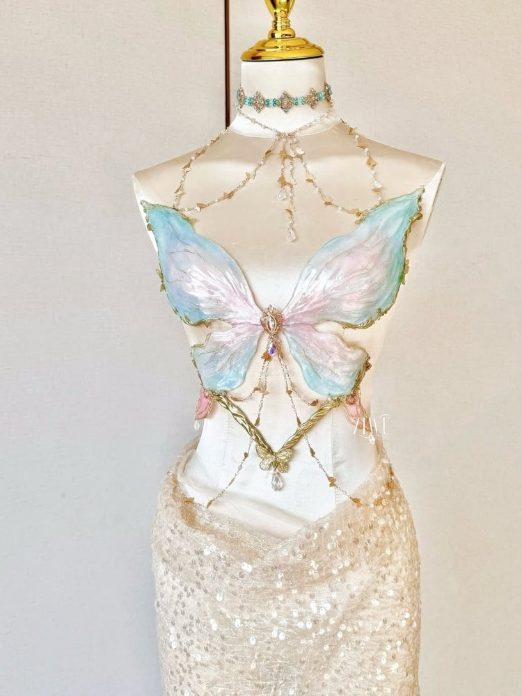 ZIWU ARTEMIS AURORA BUTTERFLY DREAML RESIN TOP COSTUME PATENT-PROTECTED