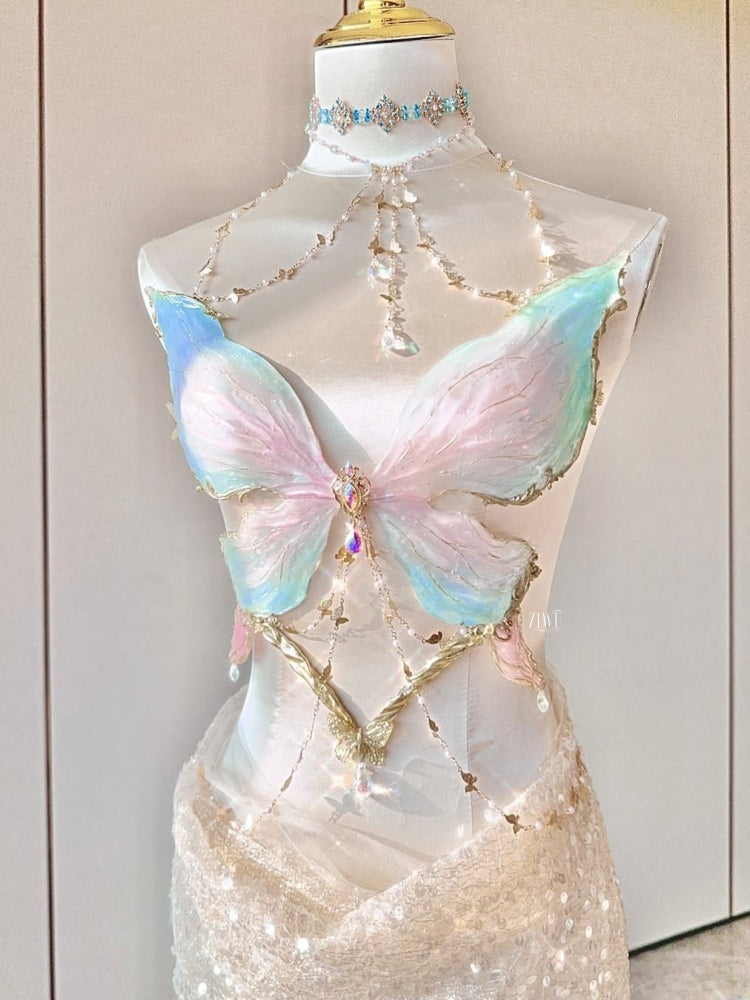 ZIWU ARTEMIS AURORA BUTTERFLY DREAML RESIN TOP COSTUME PATENT-PROTECTED