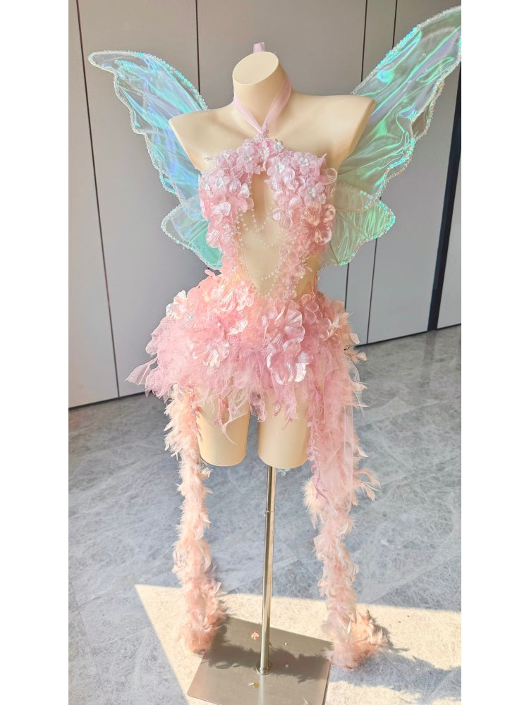 ZIWU ARTEMIS BLUSH FAIRY BLOSSOM EMPRESS DRESS ENSEMBLE COSTUME PATENT-PROTECTED