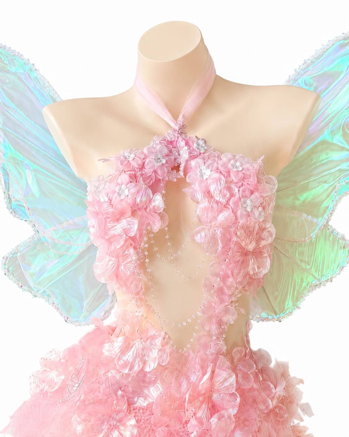 ZIWU ARTEMIS BLUSH FAIRY BLOSSOM EMPRESS DRESS ENSEMBLE COSTUME PATENT-PROTECTED