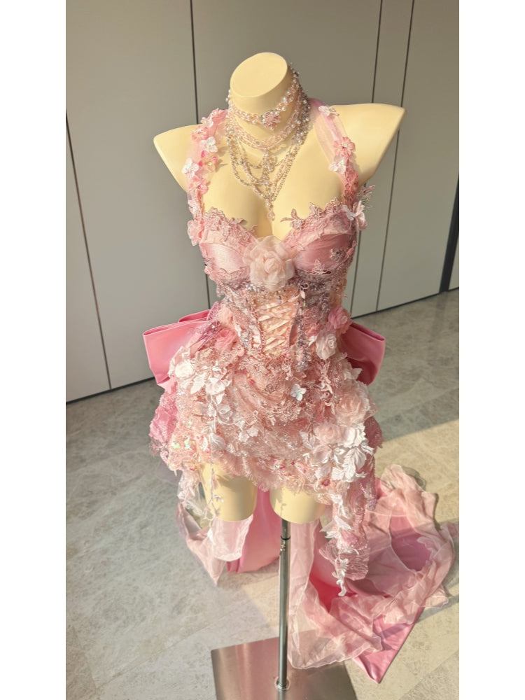 ZIWU ARTEMIS BLUSH PETAL SONATA EMPRESS DRESS ENSEMBLE COSTUME PATENT-PROTECTED