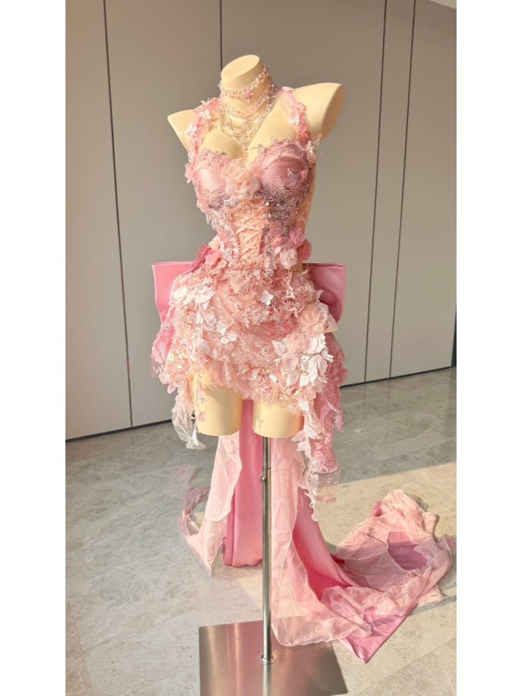 ZIWU ARTEMIS BLUSH PETAL SONATA EMPRESS DRESS ENSEMBLE COSTUME PATENT-PROTECTED