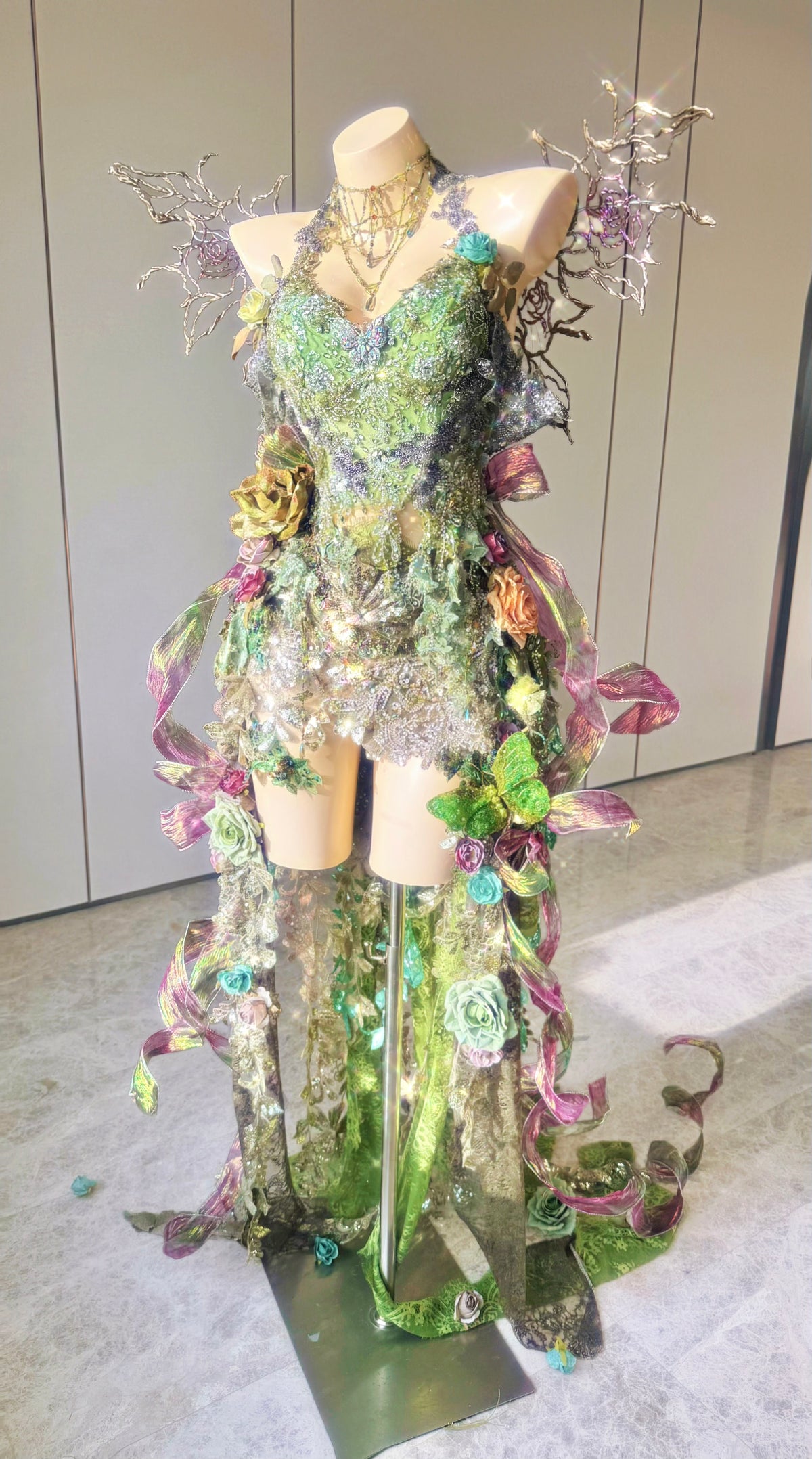 ZIWU ARTEMIS ETHEREAL GARDEN MUSE DRESS ENSEMBLE COSTUME PATENT-PROTECTED