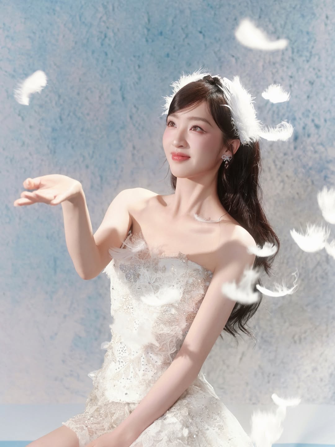 ZIWU ARTEMIS ETHEREAL ICE WING FAIRY WRAP DRESS COSTUME PATENT-PROTECTED