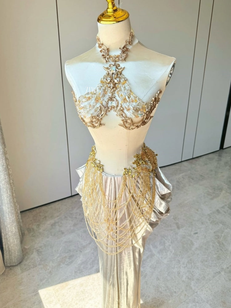ZIWU ARTEMIS GOLDEN ALLURE RESIN TOP COSTUME PATENT-PROTECTED