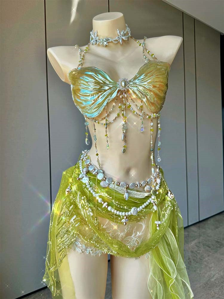 ZIWU ARTEMIS GREENFIELD SPRITE RESIN CORSET COSTUME PATENT-PROTECTED