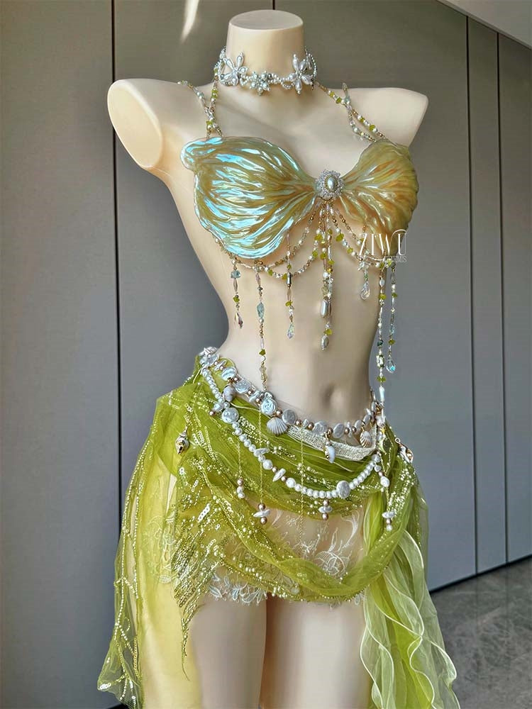 ZIWU ARTEMIS GREENFIELD SPRITE RESIN CORSET COSTUME PATENT-PROTECTED