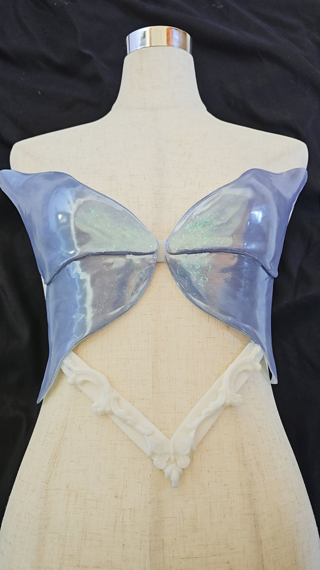 ZIWU ARTEMIS INDIGO COLOR CASTLE MISTRESS RESIN TOP COSTUME PATENT-PROTECTED