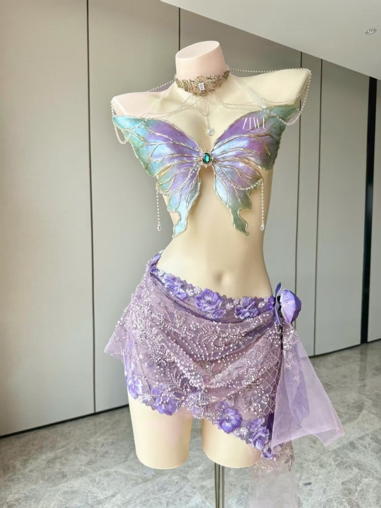 ZIWU ARTEMIS IRIS WING FANTASY RESIN TOP COSTUME PATENT-PROTECTED