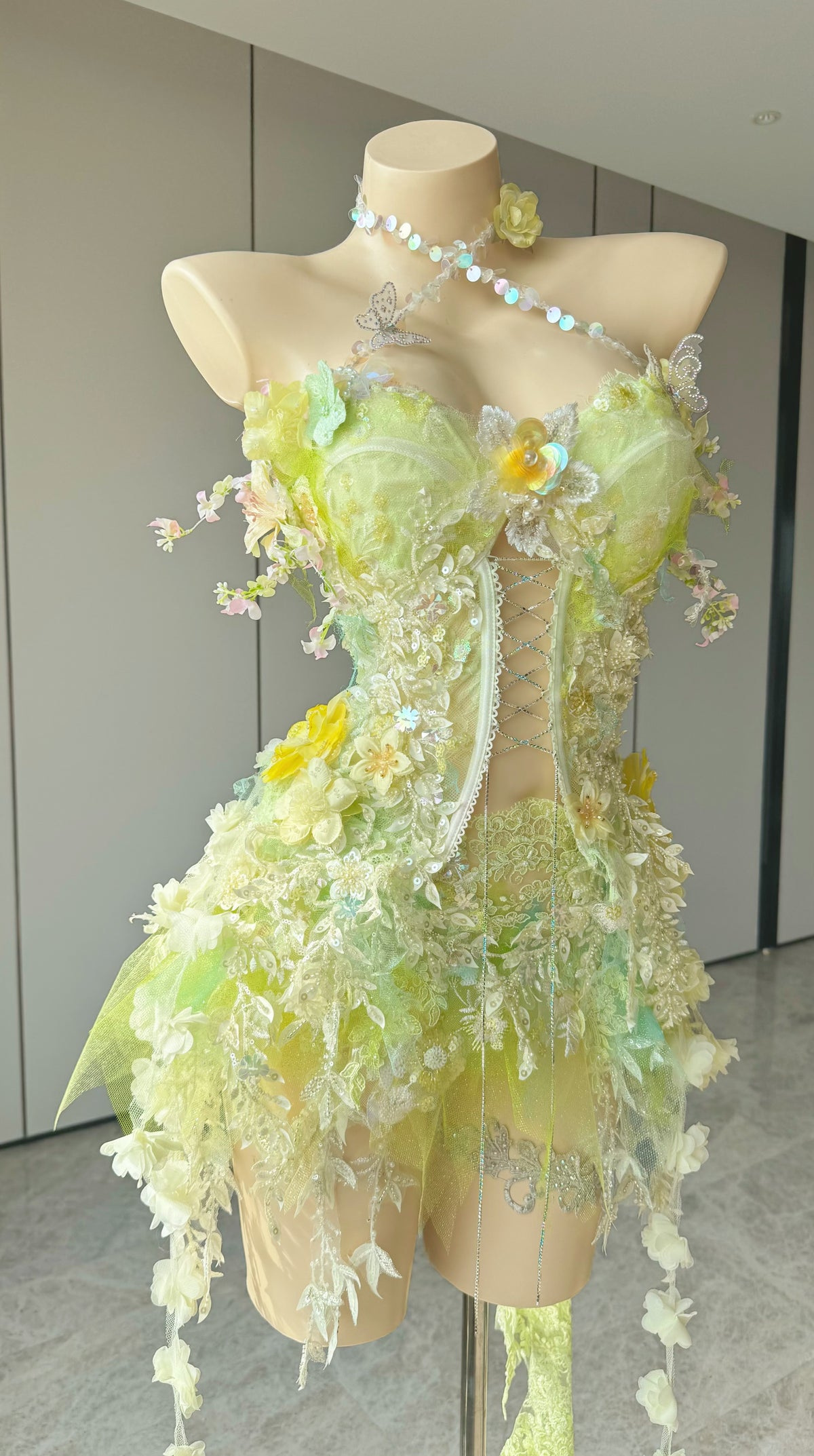 ZIWU ARTEMIS LEMON BLOSSOM REVERIE EMPRESS DRESS ENSEMBLE COSTUME PATENT-PROTECTED