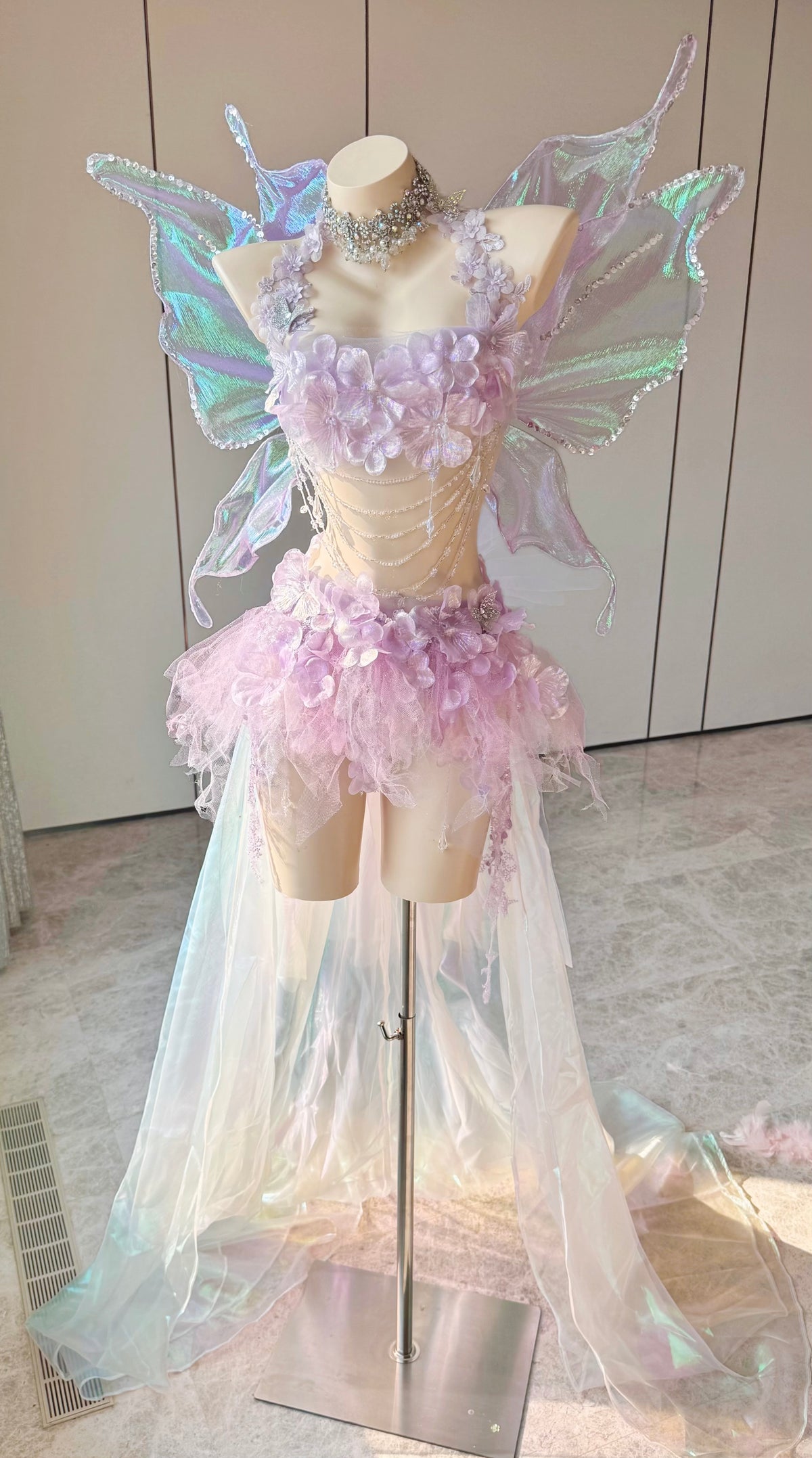 ZIWU ARTEMIS LILAC FAIRY REVERIE EMPRESS DRESS ENSEMBLE COSTUME PATENT-PROTECTED