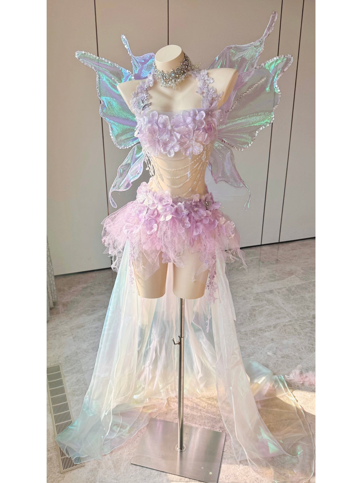 ZIWU ARTEMIS LILAC FAIRY REVERIE EMPRESS DRESS ENSEMBLE COSTUME PATENT-PROTECTED
