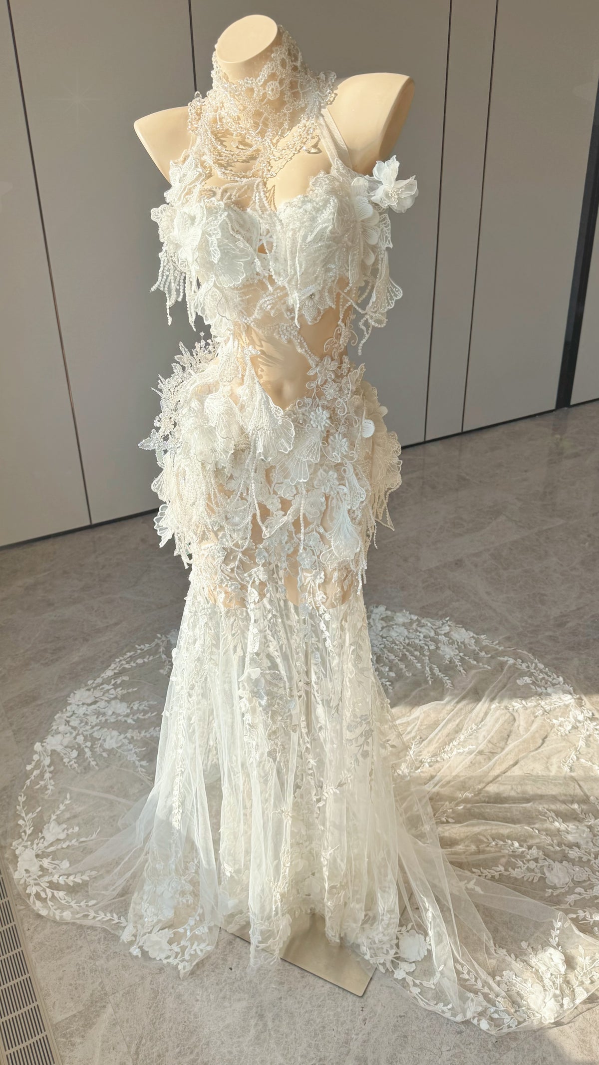 ZIWU ARTEMIS MOONLACE BRIDAL DREAM EMPRESS DRESS ENSEMBLE COSTUME PATENT-PROTECTED