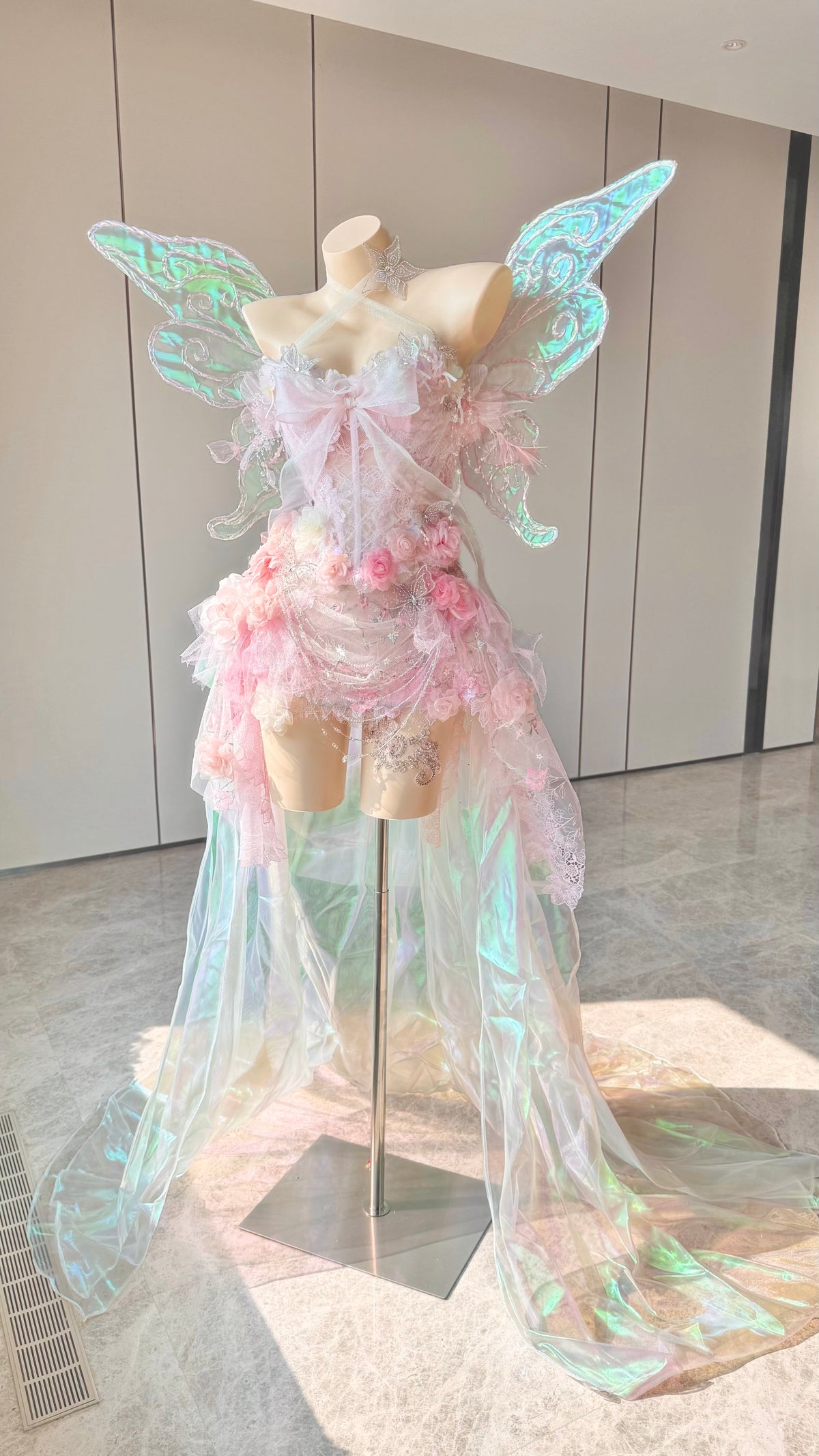 ZIWU ARTEMIS OPALINE ROSE REVERIE EMPRESS DRESS ENSEMBLE COSTUME PATENT-PROTECTED