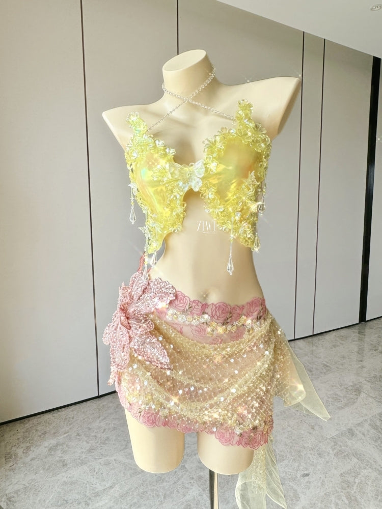 ZIWU ARTEMIS SUNNY BLOOM RESIN TOP COSTUME PATENT-PROTECTED