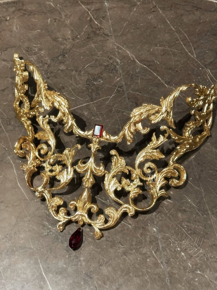 ZIWU ARTEMIS BAROQUE GOLD FILIGREE WAIST ORNAMENT RESIN PATENT-PROTECTED